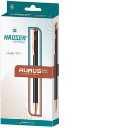 HAUSER AURUS ROSE GOLD Designer Metal Ball Pen